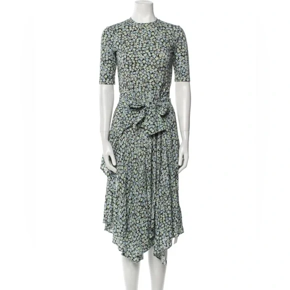 Maje Floral Print Dress - Picture 6 of 6
